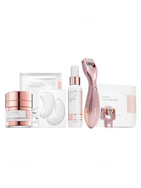 BeautyBio GloPRO Instant Glow Facial Tool Set with Travel Case - New in Box